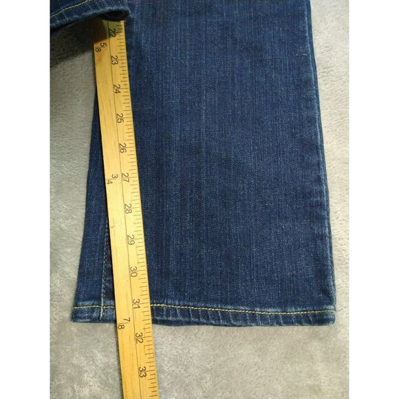 Levis Jeans Womens 30x32 Blue Denim Slight Curve Bootcut Skinny Modern Rise - Picture 5 of 13